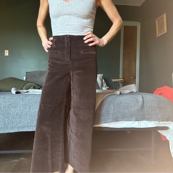Cartonnier brown corduroy cutoff high rise size 0. - Picture 2 of 8